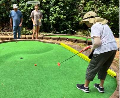 minigolf fundraiser